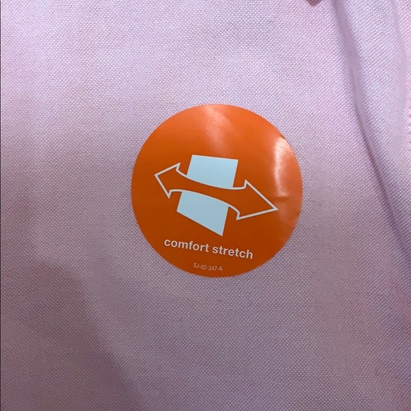 NWT Pink L button down, Comfort/Stretch - Picture 3 of 5
